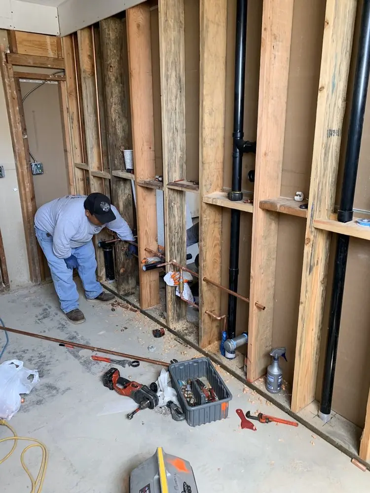 Commercial rough-in plumbing for Commercial Plumbing in Hartselle